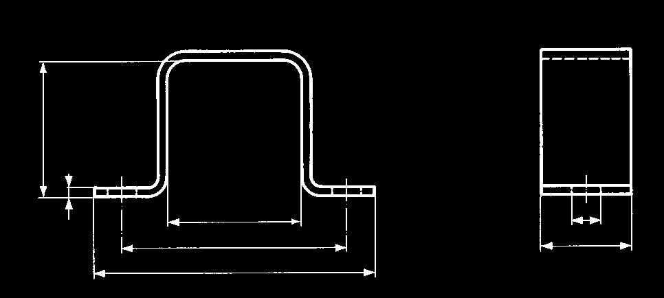 Supporto motore per MB 50 Kit IV A D 130 H K Staffe tipo BR Kit V D J L G M H ØO issaggio staffe Pos. laterale Pos.