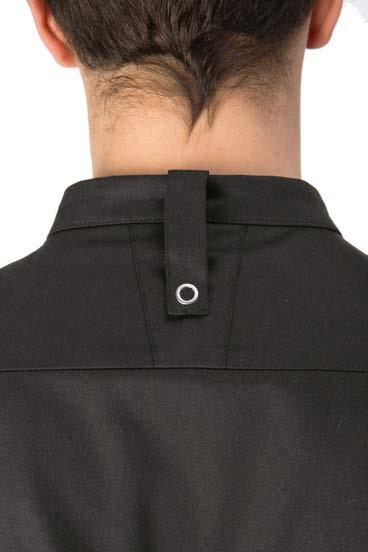 laccio del grembiule - 2 side vents - Loop to insert apron's halter C Y P T G Art.