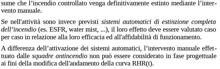 Costruire le curve naturali con un modello d incendio numerico avanzato per la valutazione della capacità