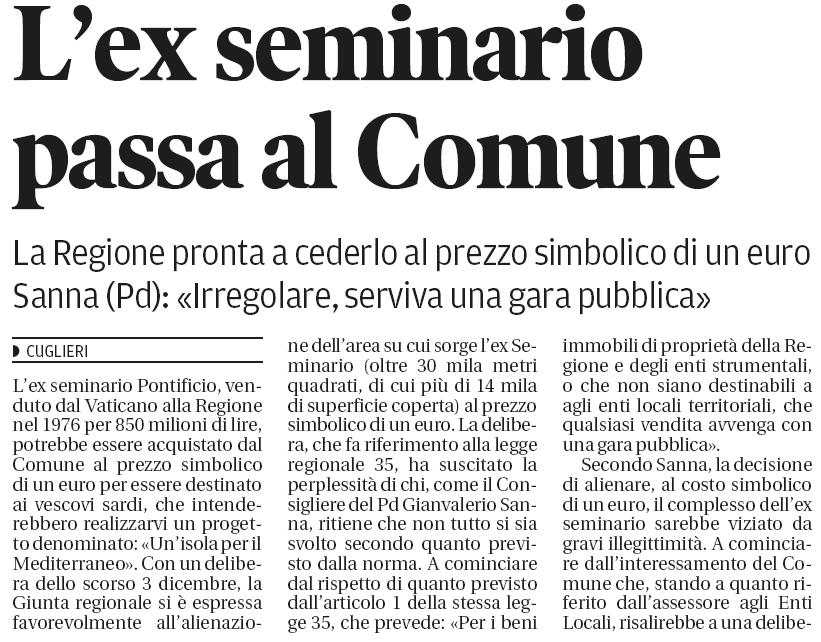 A cura dell Ufficio Stampa