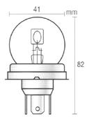 LAMPADE BOTTARI LAMPADA H1 H1 30129 Lampada alogena H1 blister Halogen lamp H1 blister Lampe halogène H1 En