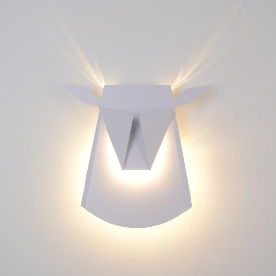 L'Applique LED Reno da 6W Bianco è, senza dubbio, un elemento altamente decorativo e