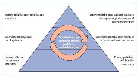 Proposed model of optimal oncology palliative care