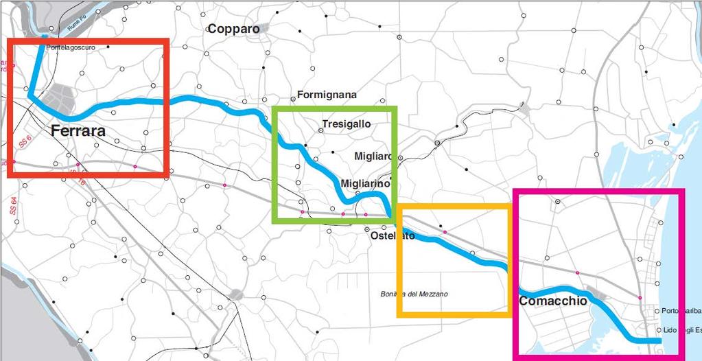 Il progetto dell idrovia ferrarese opere finanziate «ad oggi» L Idrovia Ferrarese è un progetto promosso dalla Regione Emilia-Romagna, coordinato dalla Provincia di Ferrara e finanziato con fondi