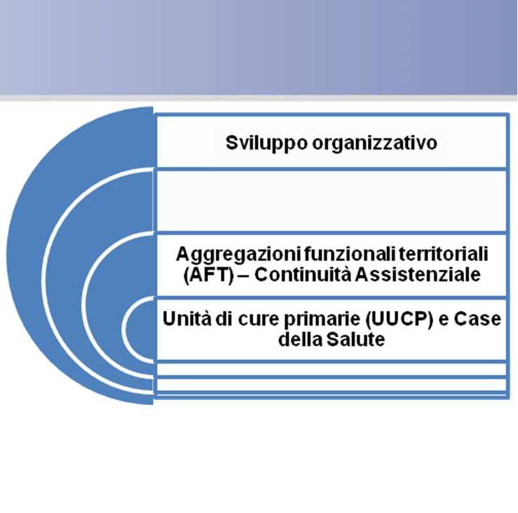 Cure Primarie Medio/lungo termine Obiettivi di salute: Valutazione rischio cardio vascolare Prevenzione oncologica Prevenzione f rattura soggetti a rischio CCM Telemedicina pazienti fragili Ripensare