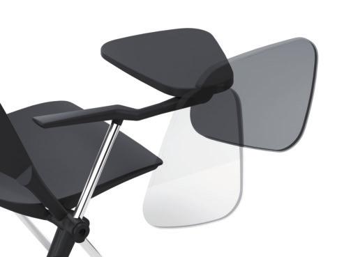 component, using the special system already integrated in the chair
