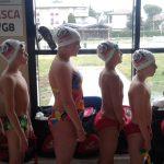 esordienti della Swim Team Lugo; domenica 20 Gennaio,