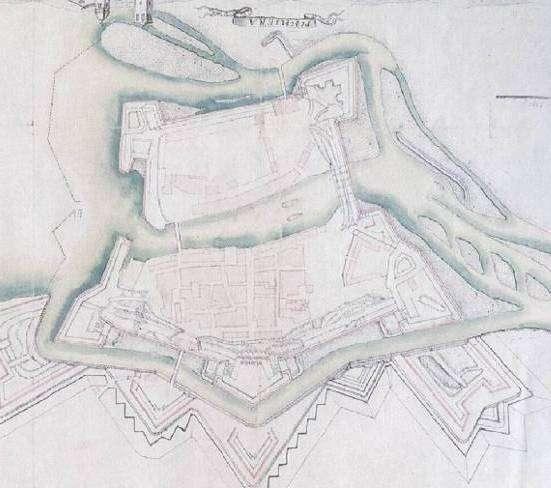 1811, Chausselaup Primo Progetto di Fortificazioni