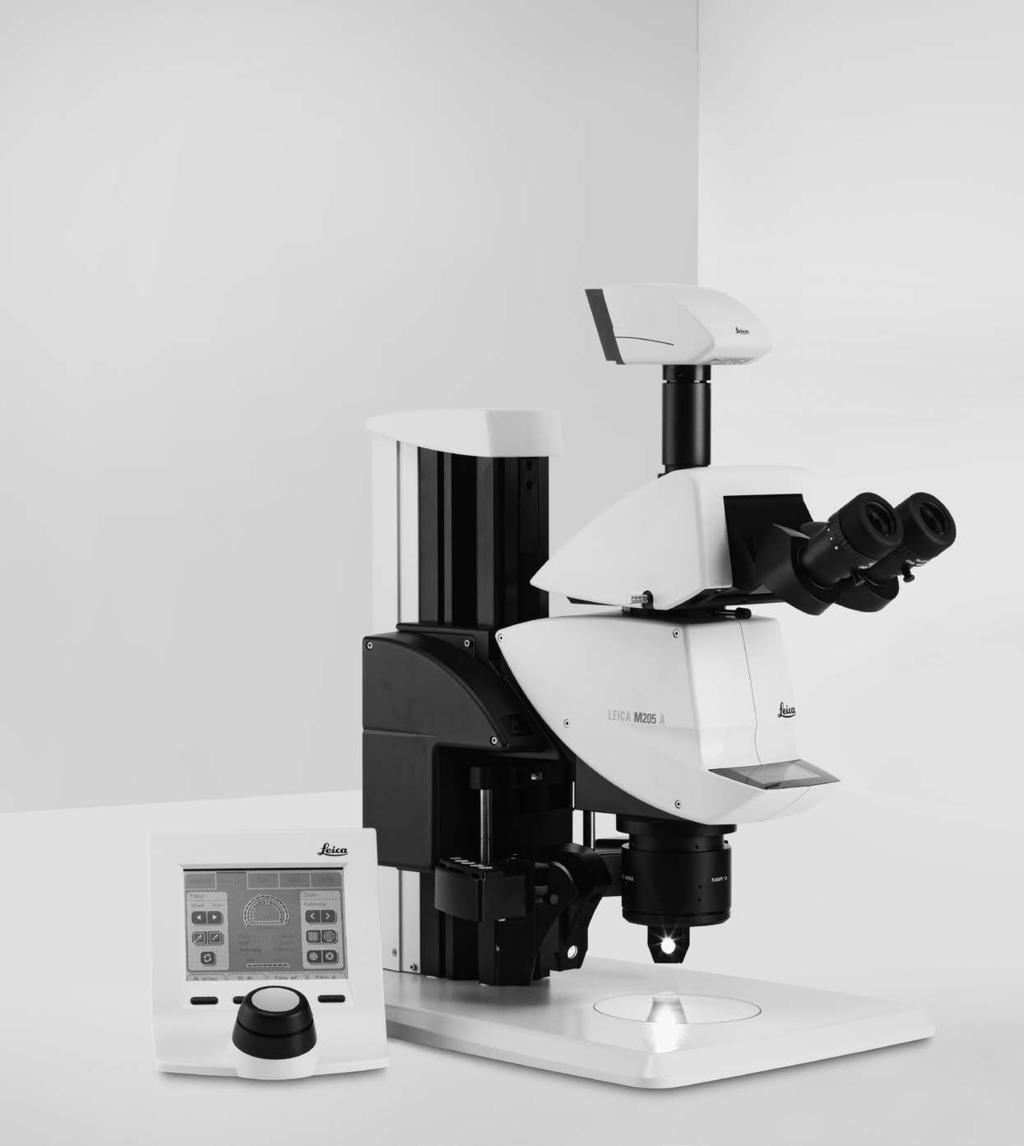 Stereomicroscopi INFORMAZIONI TECNICHE Leica