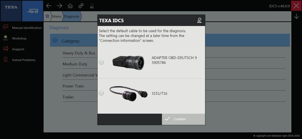 Aggiornamento software IDC5 TRUCK 46.0.0 Le novità di diagnosi inserite nell aggiornamento IDC5 TRUCK 46.0.0 consentono di intervenire su un grandissimo numero di mezzi appartenenti ai marchi dei costruttori più diffusi.