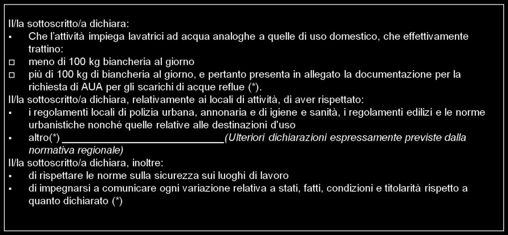 Scia per attività di Tintolavanderia /