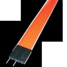 flexible line. Max length 20 mt. Linea elettroluminescente flessibile.