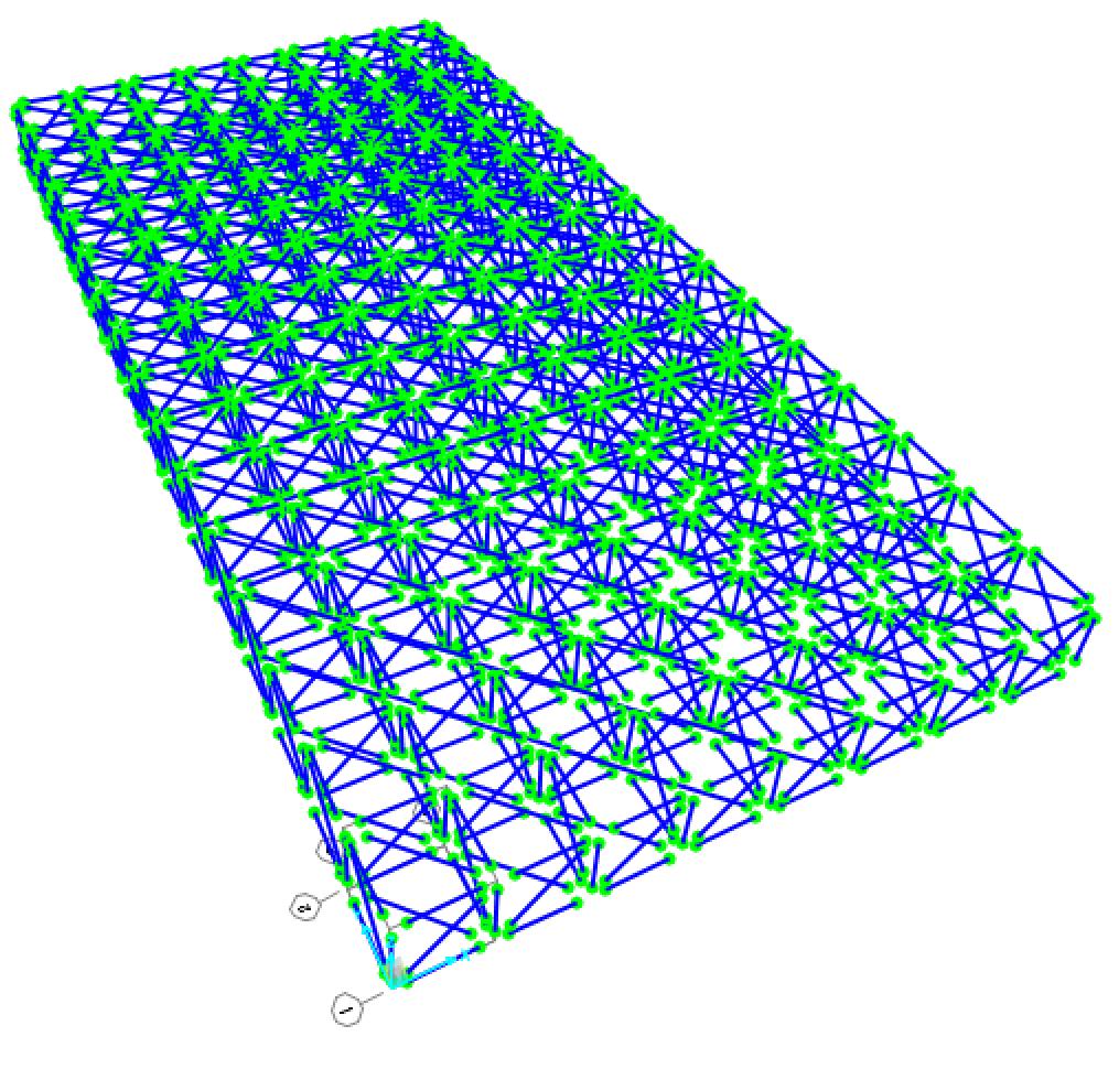 Creato un modulo della reticolare procedo selezionando tutte le facce del cubo tranne una ed utilizzo il comando Replicate (ctrl+r): in Increments inserisco la lunghezza di ogni asta,