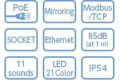 5. LA6 PoE Programmabile via Ethernet in modalità Power Over Ethernet
