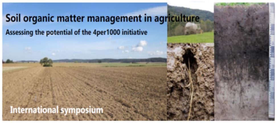 Soil organic matter in agriculture Symposium E stato sottolineato che: Lo stoccaggio di SO nel suolo è soprattutto incrementato dall aumento degli input di SO (residui e radici) attraverso pratiche