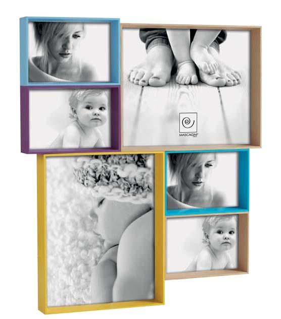 com/shopping A875 A872 a872 portafoto multiplo da parete in mdf rivestito / wrapped mdf multi