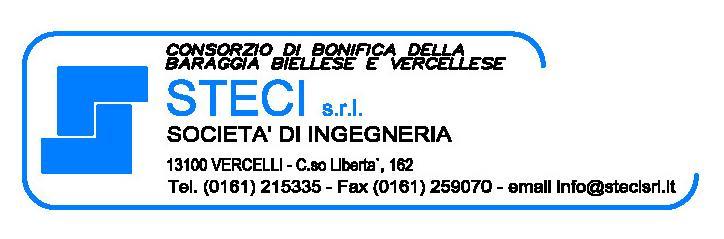 C O N S O R Z I O D I B O N I F I C A D E L L A B A R A G G I A B I E L L E S E E V E R C E L L E S E Vercelli EVENTI ALLUVIONALI APRILE, MAGGIO, DICEMBRE 2013 E MARZO 2014 D.Lgs. 102/04 art.