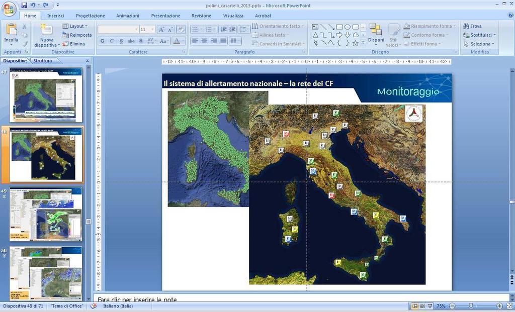 non strumentali reperite localmente la percezione puntuale del rischio tramite l osservazione diretta,