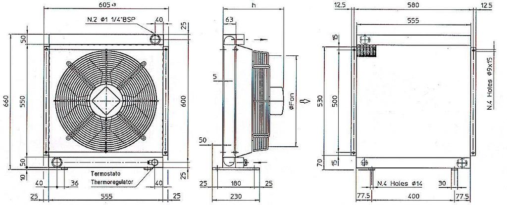 Scambiatori di calore aria - ( Mod.