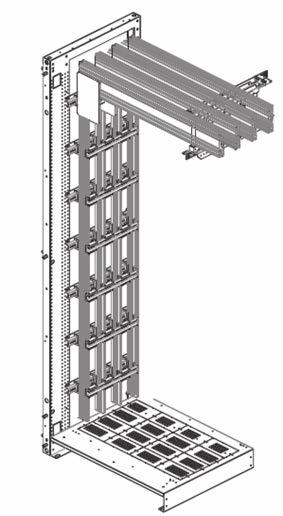 Sbarre e supporti sbarre Linergy Evolution Linergy LGYE orizzontali e verticali Supporti sbarre Linergy Evolution verticali ed orizzontali Le sbarre si fissano alla struttura utilizzando i supporti