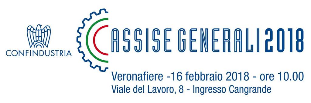 Assise Generali 2018 Gentile Associato, le Assise Generali 2018 si svolgeranno il giorno 16 febbraio presso il polo fieristico di Verona.