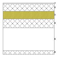 CARATTERISTICHE TERMICHE E IGROMETRICHE DEI COMPONENTI OPACHI secondo UNI TS 11300-1 - UNI EN ISO 6946 - UNI EN ISO 13370 Descrizione della struttura: Pavimento su vespaio (igloo) Codice: P1