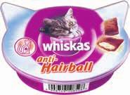 soia, senza coloranti, 15 g 0,59 /kg 39,33 GIMCAT NUTRIPOCKETS snack per gatti in bocconcini