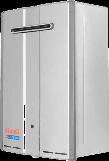 Rinnai Infinity Performance superiore Risparmio: L acqua calda può essere un bene estremamente costoso, specialmente se si sfrutta un sistema ad accumulo (boiler) per soddisfare le proprie esigenze.