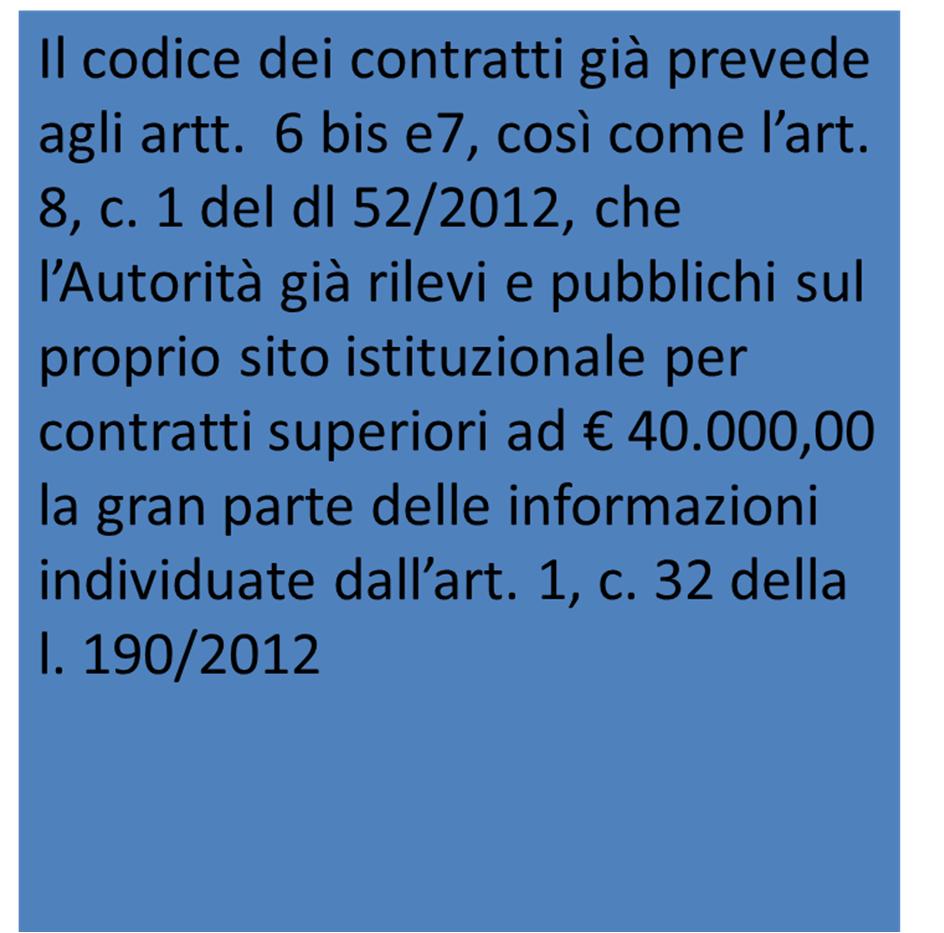 La trasparenza nei contratti pubblici secondo la l.