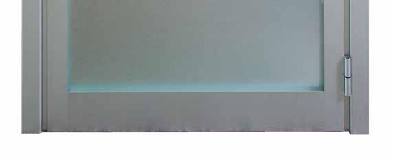 Jidoor Glass SCHEDA TECNICA COSTRUZIONE Costituita da telaio sagomato in profili in lega di alluminio 6060 avente spessore 17/10; montanti e traversa superiore assemblati agli angoli con l ausilio di
