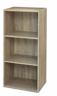 12 Kg Dim. 172x10x30 cm LIBRERIA 3 RIPIANI BIANCO EAN: 8059591735237 Cod.