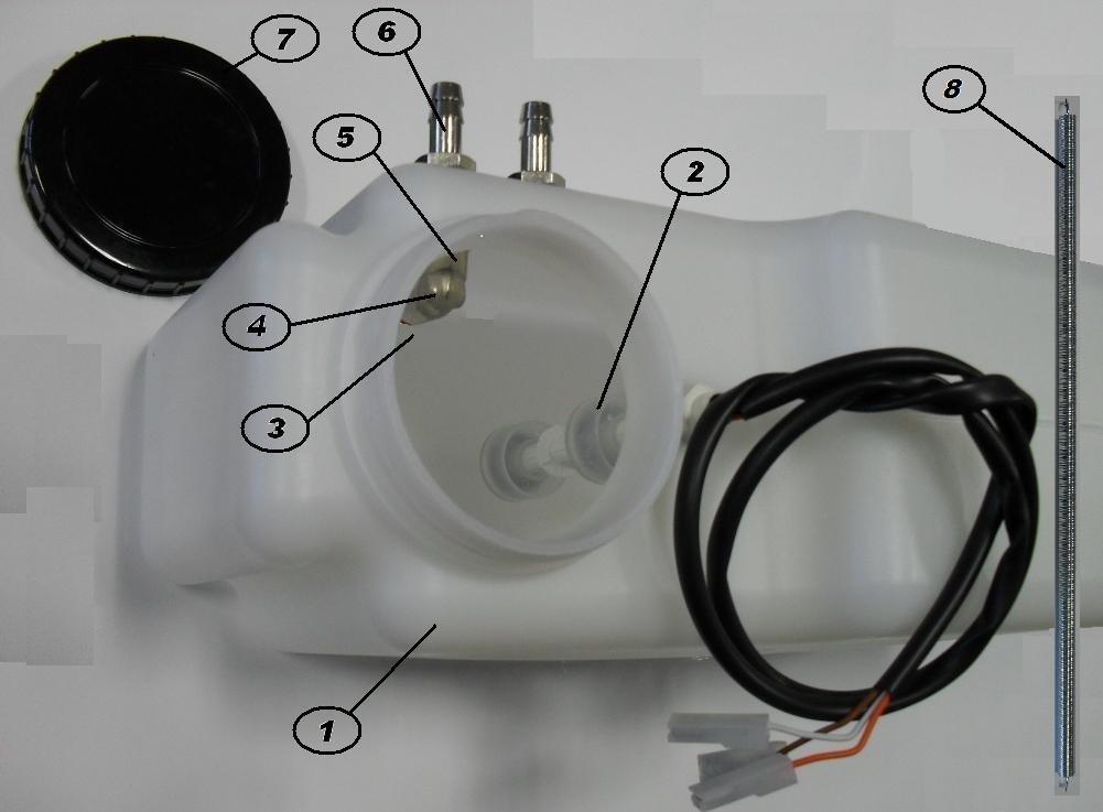 5149 FILL WATER TANK ASSEMBLY Nr. Cod. Description Q.