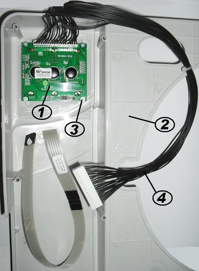 5363 DISPLAY ASSEMBLY Nr. Cod. Description Q.