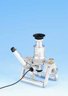 Microscope 2034-CIL-20-MST-B Version spéciale pour la mesure de la dureté Brinell 20x Échelle à focale variable 7,2 mm 6 mm 0,05 mm, avec augmentation de gauche (0) à droite 35,0 mm 0,06 35,0 mm 160