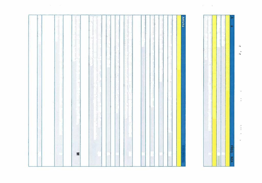 Il servizio prevede per un area di 110,91 mq, i seguenti servizi con la frequenza ivi indicata: FREQUINZA INRESS ESTERN + SCALE E SCALE Dl EERENZA Spazzatura ad umido Detersione pavimenti A!