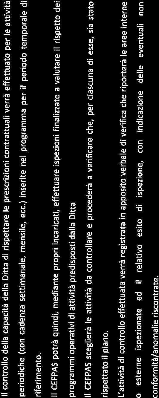 A titolo meramente esemplificativo, sarà considerato come non conformità/anomalia seguenti casistiche: il rilievo delle presenza di sporco diffuso sulle superfici di ogni tipo; presenza di depositi