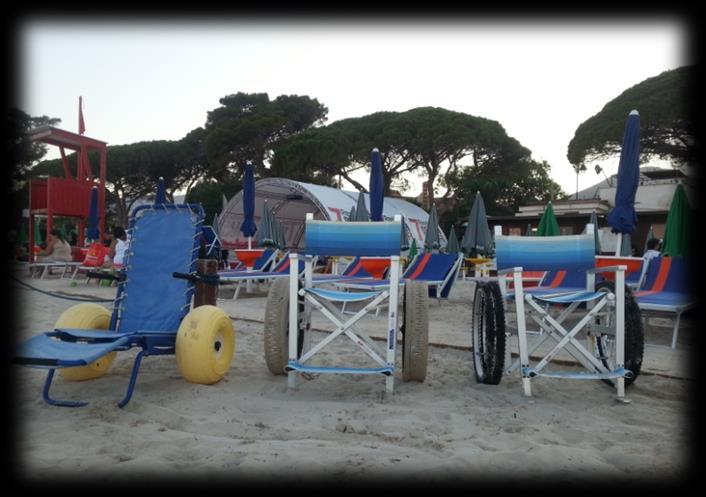 Finalità dei progetti è stata sempre quella di offrire una spiaggia fruibile alle persone con disabilità, e favorire la loro autonomia e partecipazione alla vita sociale.