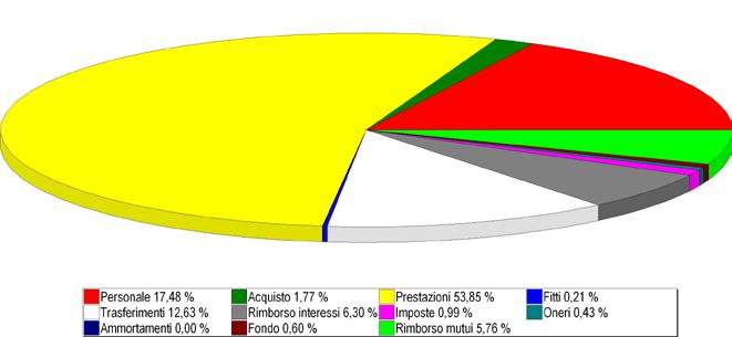 IL BILANCIO CORRENTE 2008 le spese PER PAGARE COSA?