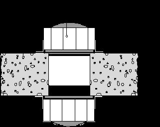 divisorio W P Diametro dell apertura E 1 t A (parete flessibile, parete rigida, solaio rigido) Telaio del pannello Spessore della sigillatura