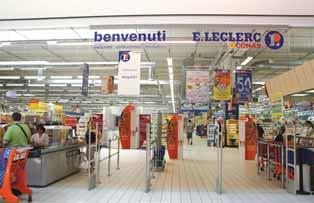 SUPERMERCATI Dispenser con materiali sulla