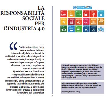 sostenibilità e della responsabilità sociale.
