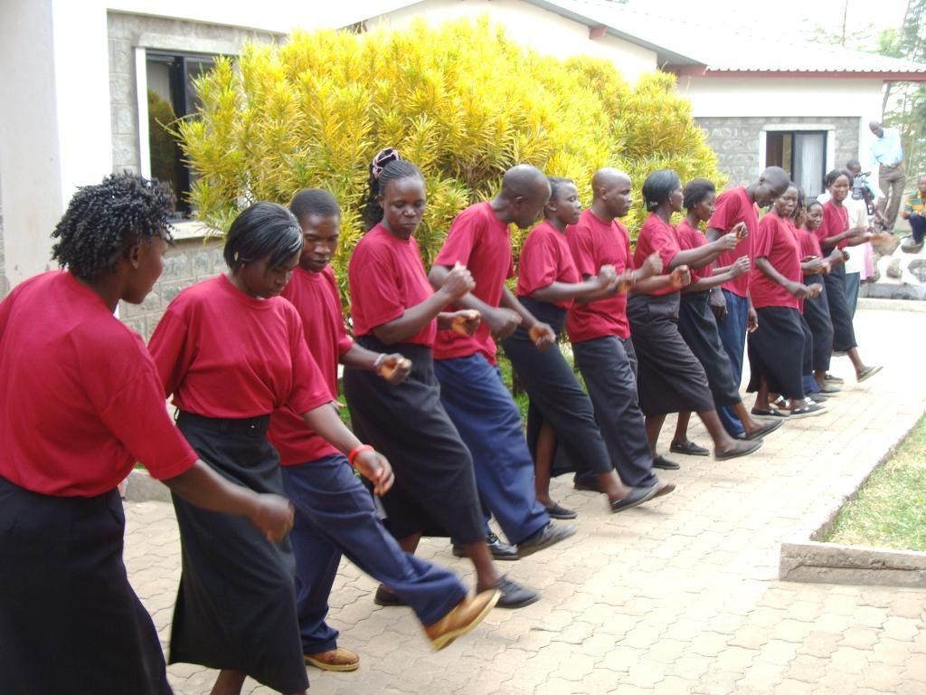 13 th January St. Gabriel Mirogi Parish Choir, led by Fr. Timon and John Onyango came to do a recording of their video within the centre. They were also accompanied by Sr.