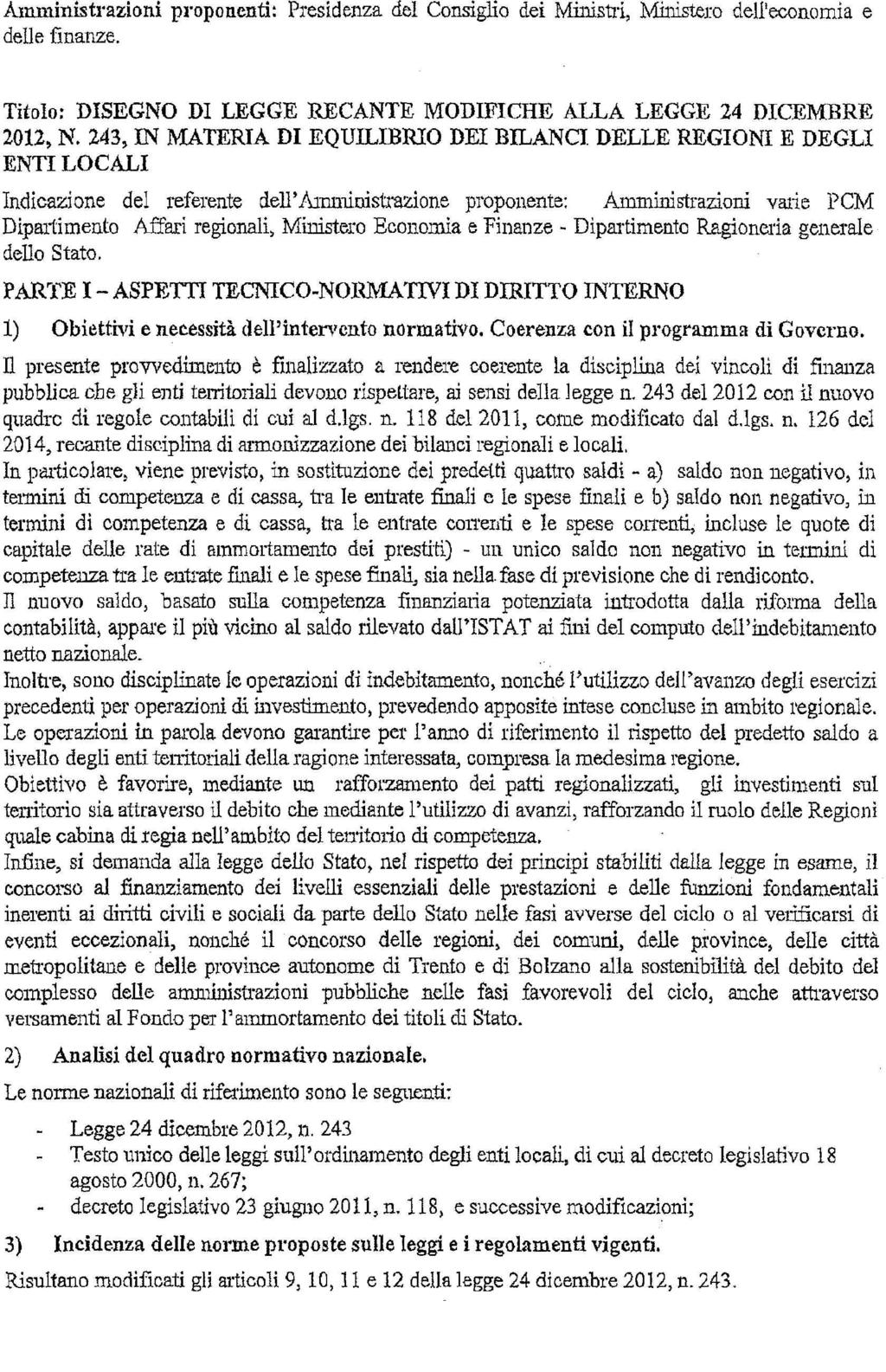 Atti parlamentari 6 Senato della