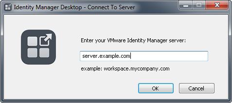 Utilizzo di VMware Identity Manager Desktop 4 Fare di nuovo clic sull'icona e selezionare Login. Se nel server è configurato Kerberos, si verrà connessi automaticamente.