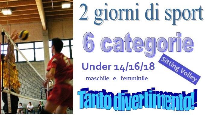 Il grande Volley giovanile a Reggio Emilia Lo Staff del Settore giovanile e l Organizzazione eventi del Gruppo sportivo Vigili del