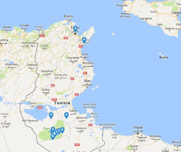 !! Il nostro punto di partenza sarà Douz, da qui inizieremo il nostro percorso attraverso il Sahara orientale che ci porterà all oasi di Ain Ouadette, Swida e infine la destinazione tanto attesa, Sif