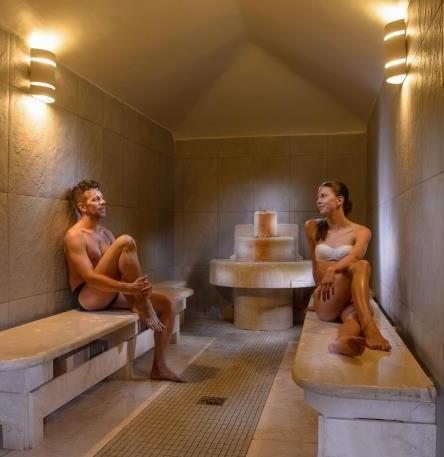 Provate la sauna, la piscina interna riscaldata