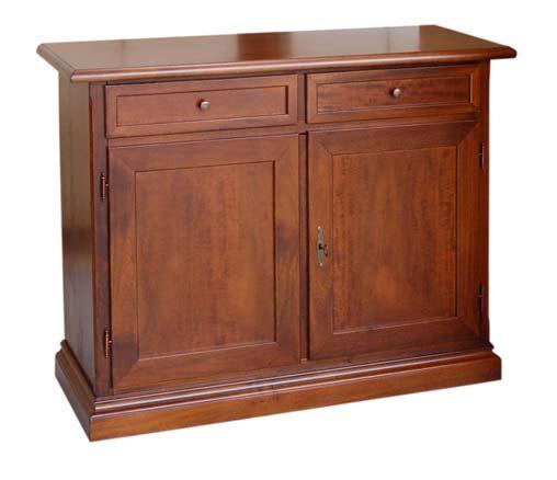 CREDENZE Art. 2515 Credenza 2 porte 2 cassetti Dimensioni: L.111 - P.44 - H.86 Art.