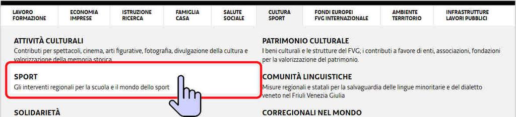 LoginFVG, anche se è comunque possibile accedere con Account Standard o Avanzato. Operazioni: collegarsi al sito della Regione : www.regione.fvg.