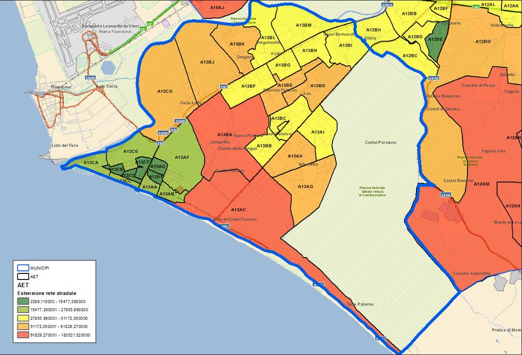 Anagrafica del Municipio X Distribuzione